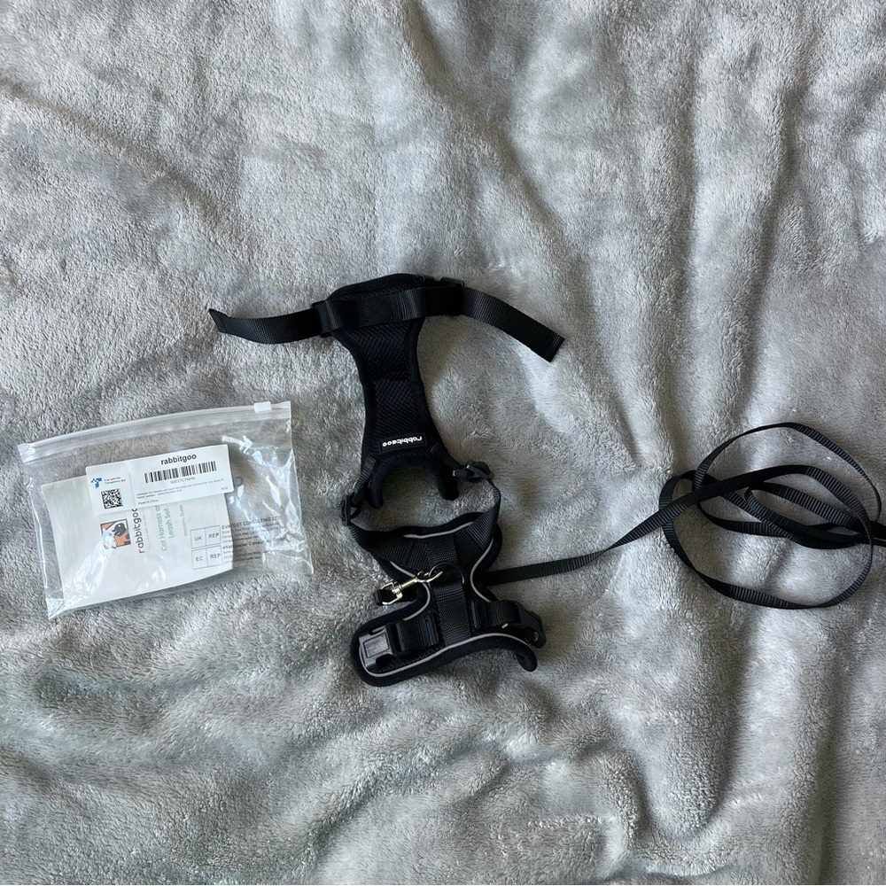 xs rabbitgoo cat leash and harness